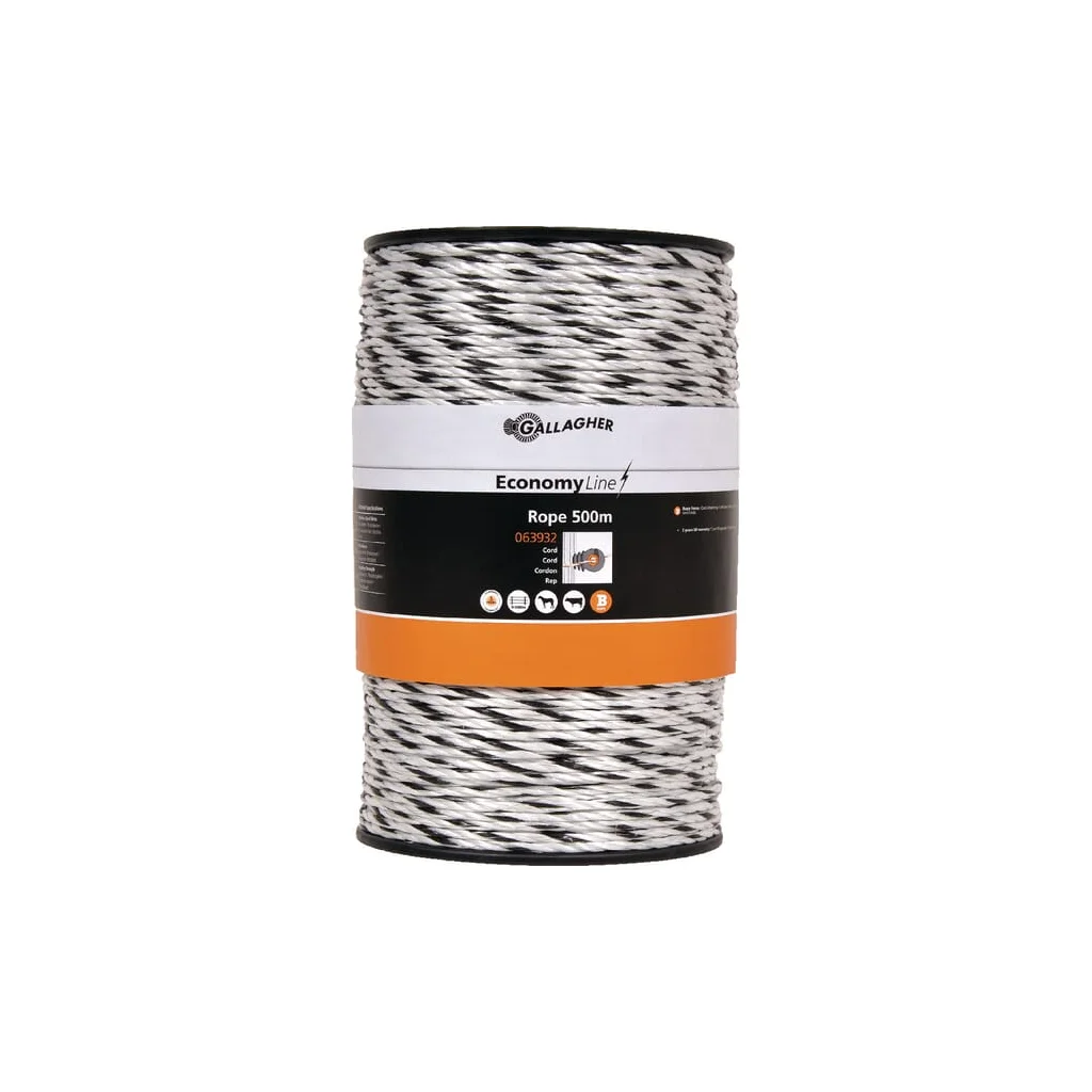 Cablu alb pentru gard 500m PowerLine Eco 063932GAL
