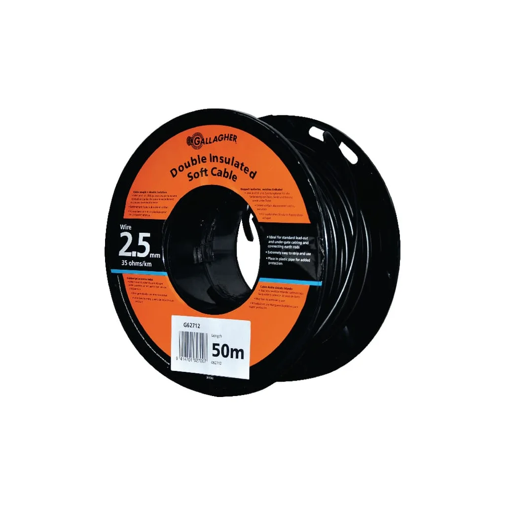 Cablu de pământare/alimentare 2,5mm/50m 062712GAL