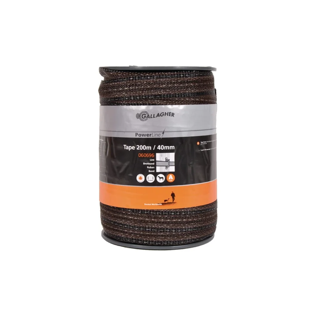Bandă pentru gard 40mm 200m PowerLine Terra 060696GAL