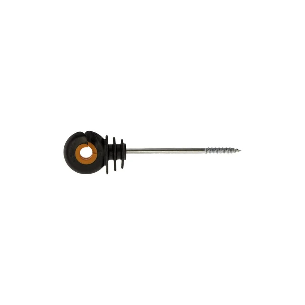 Izolator offset negru, lungime șurub 100mm, 20 bucăți Gallagher 075904GAL