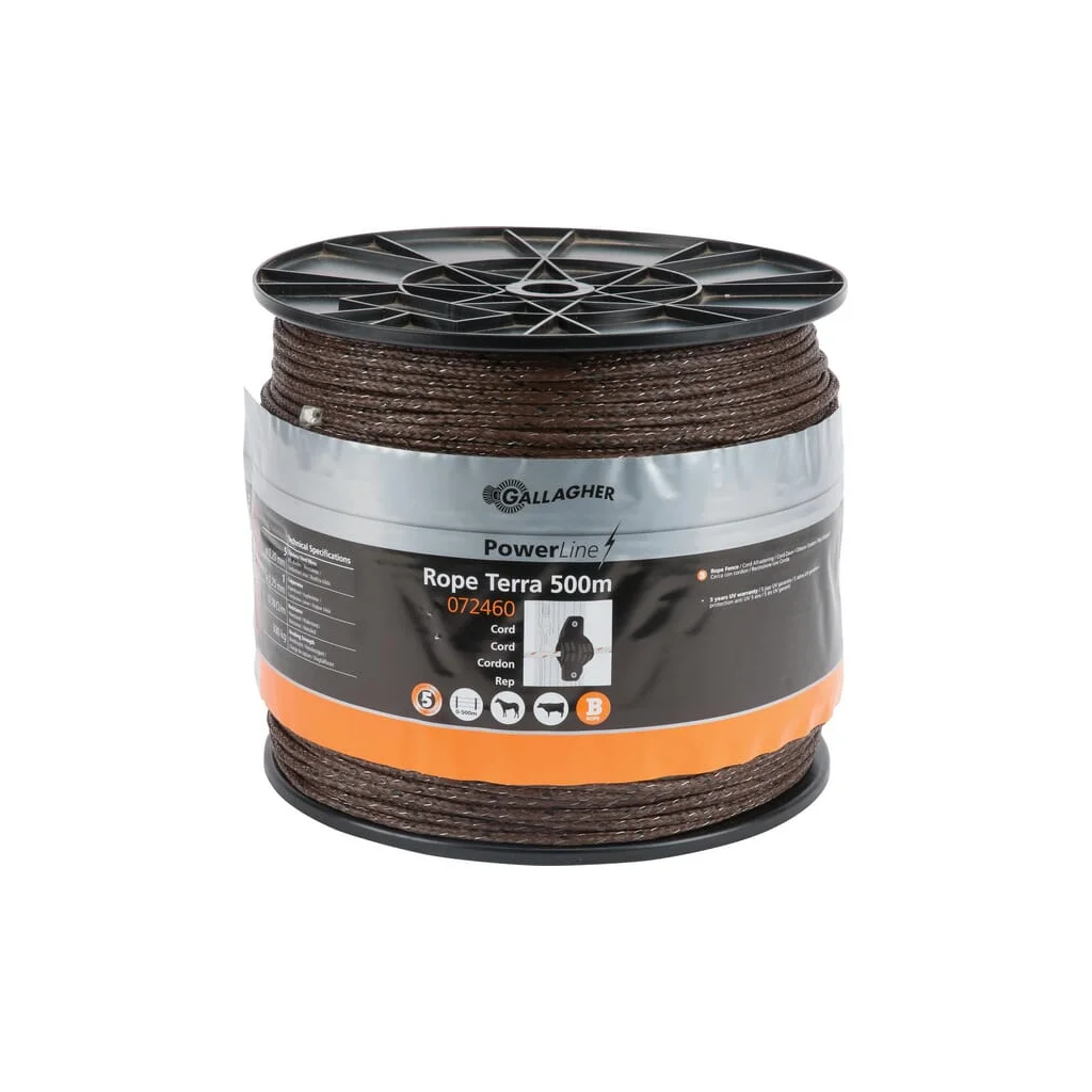 Cablu pentru gard 500m PowerLine Terra 072460GAL