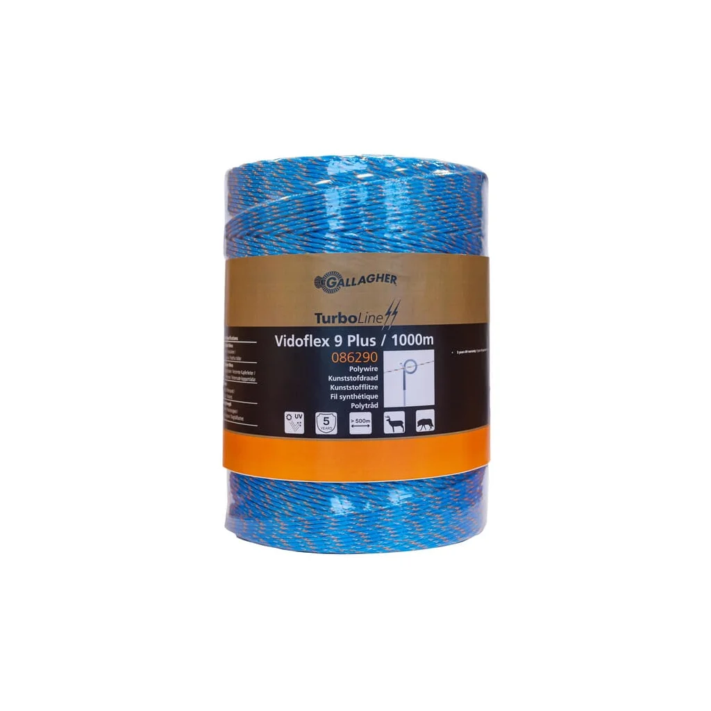 Fir polimeric, Vidoflex 9 TurboLine Plus Albastru 1.000m 086290GAL