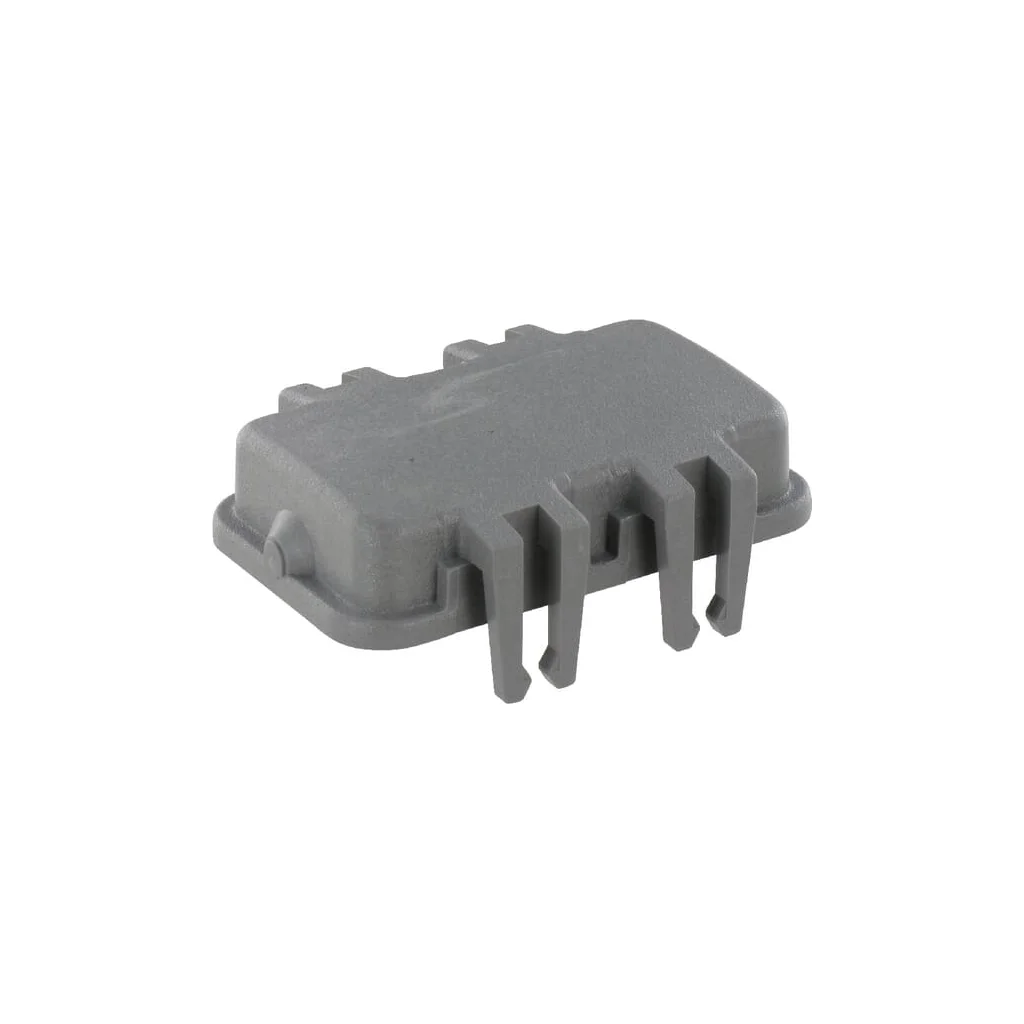 Capac 10B cu 4 încuietori placă de împământare, plastic 09300105401