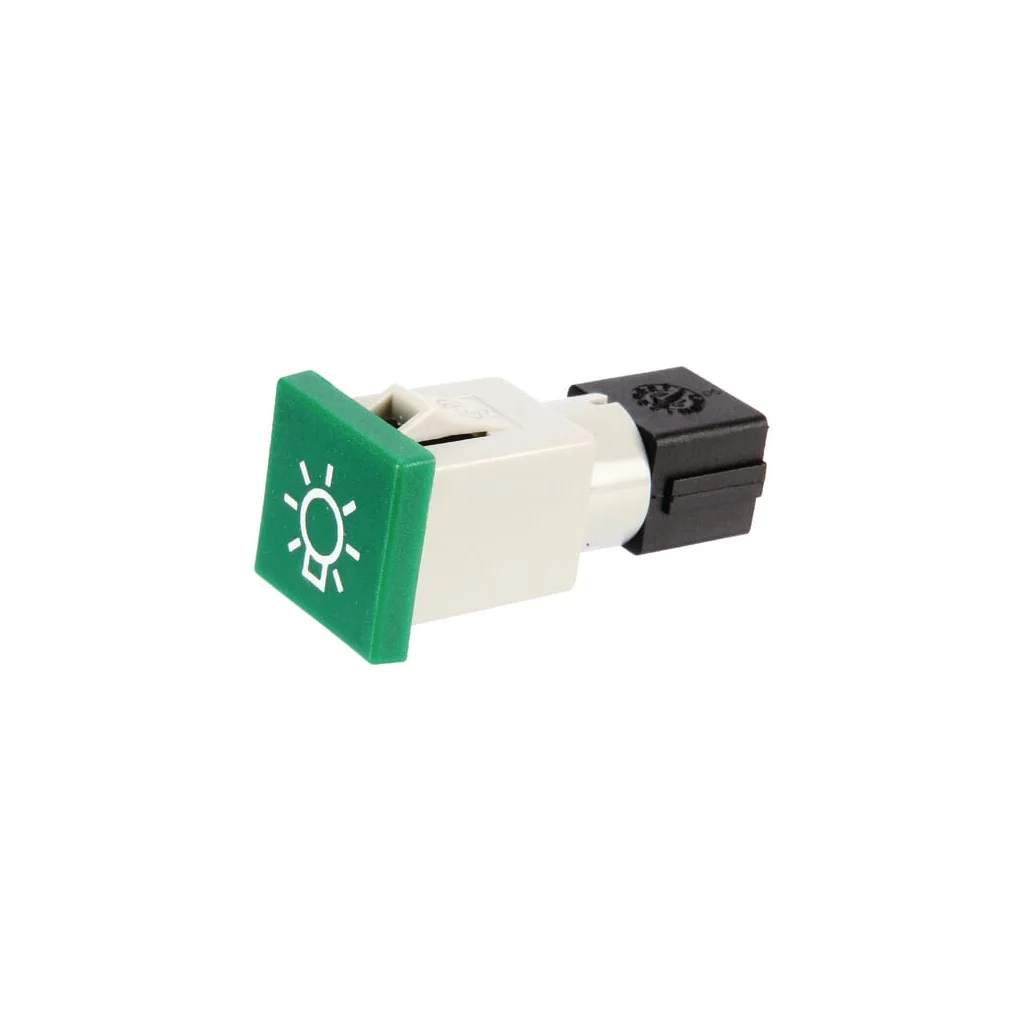 Lumină de avertizare pătrată, 12/24V, verde, prindere cu șurub, 22.5x22.5xCobo 09456000