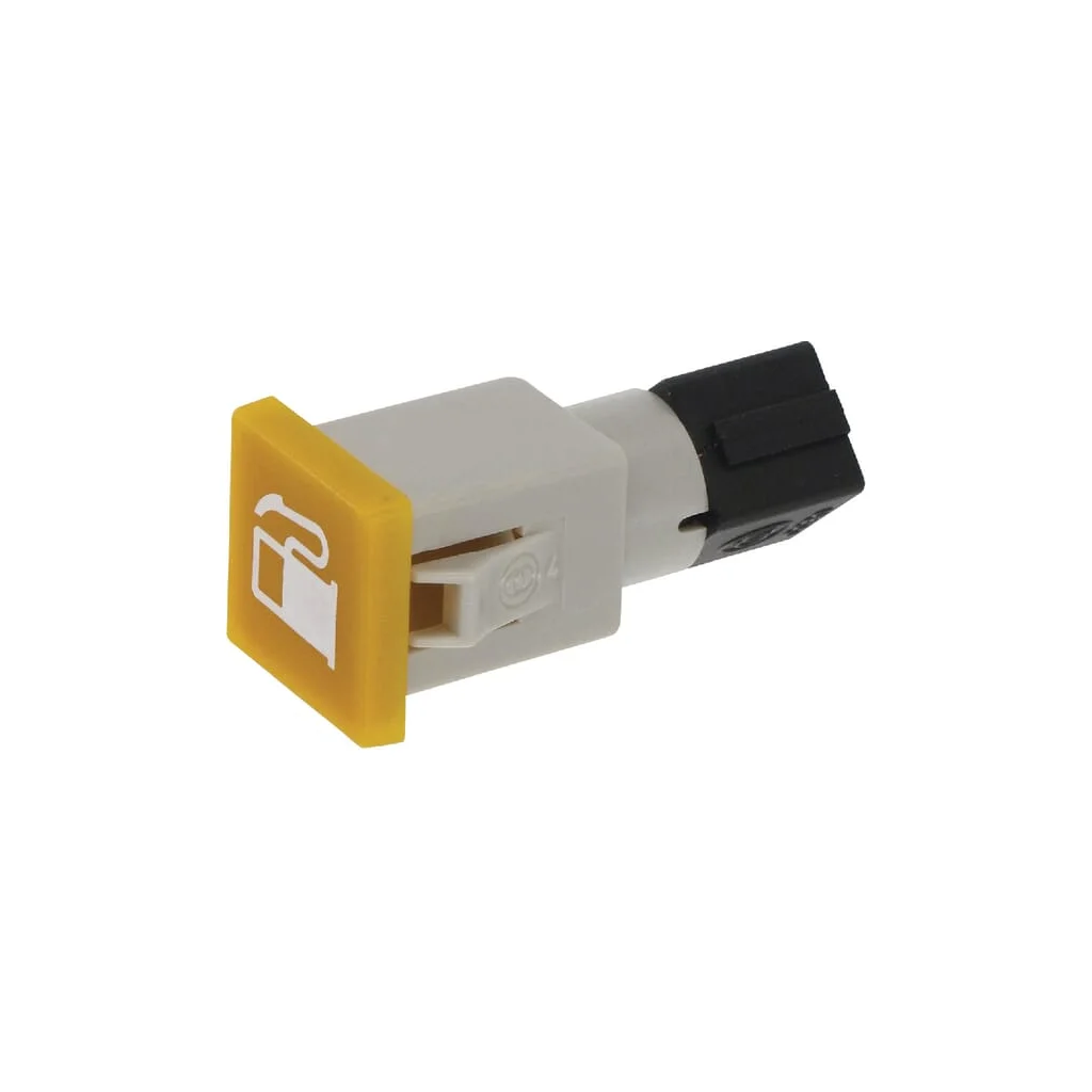 Lumină de avertizare pătrată, 12/24V, galbenă, prindere cu șurub, 22.5x22.5xCobo 09468000