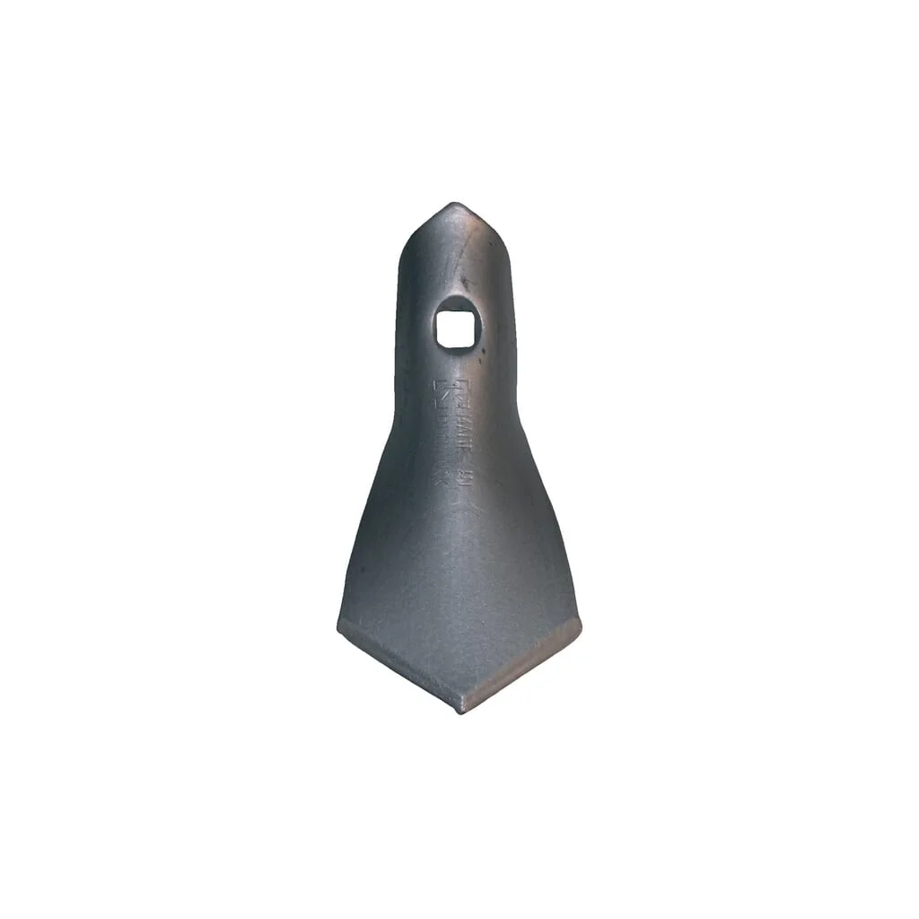 Vârf de cultivator, 140x70x4mm, 1 orificiu, potrivit pentru Kongskilde 101000716