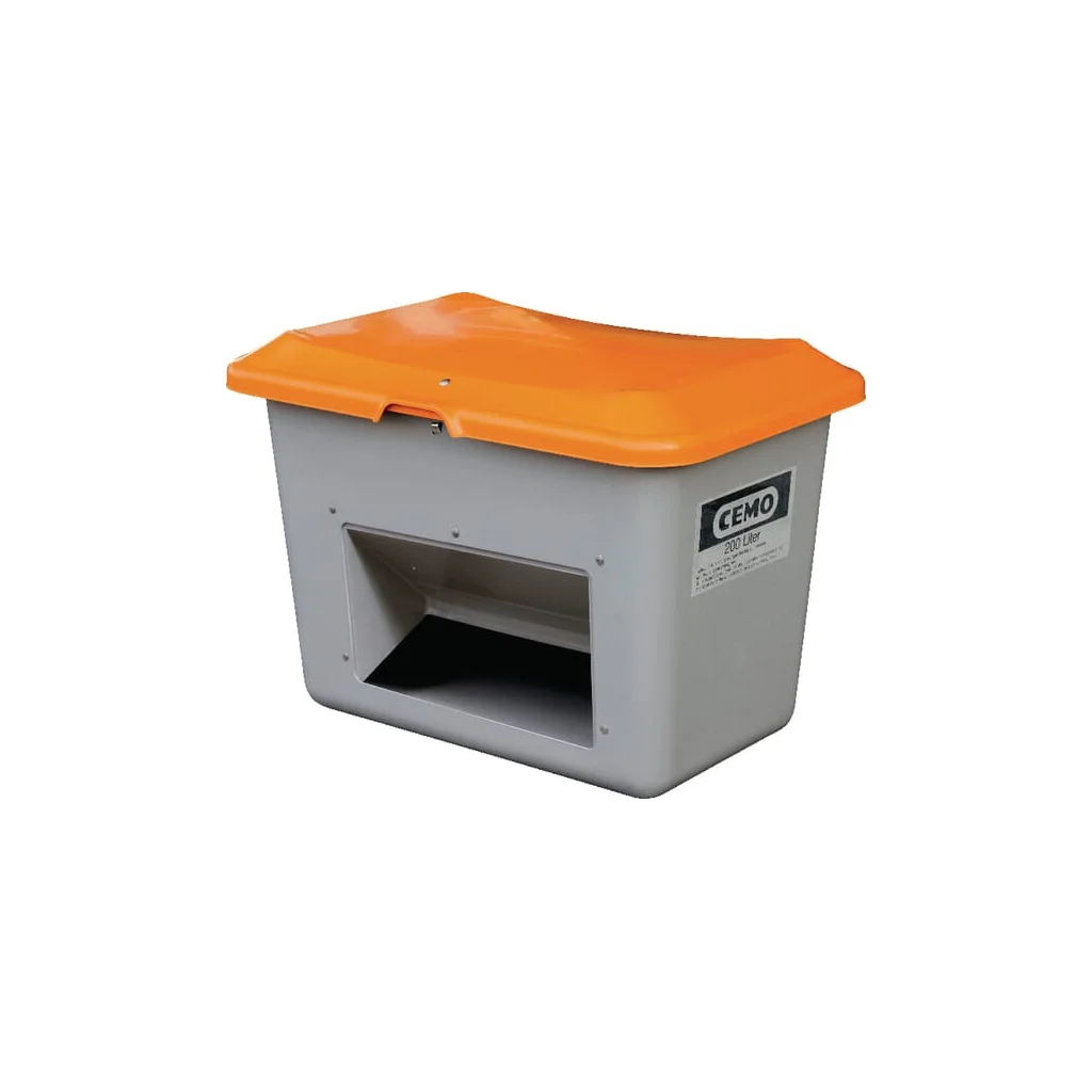 Container de nisip fibră de sticlă gri/portocaliu capacitate 200l 890x600x640mm Cemo 10566CEMO