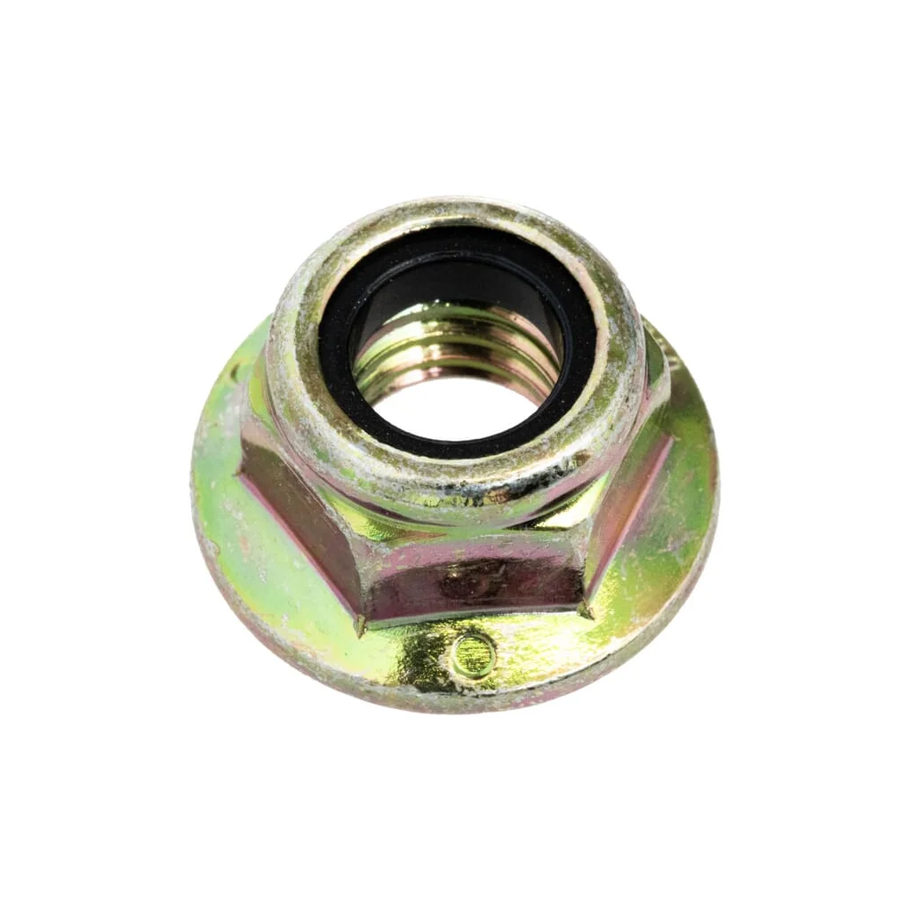 Piuliță hexagonală cu flanșă, nichelată 1048301