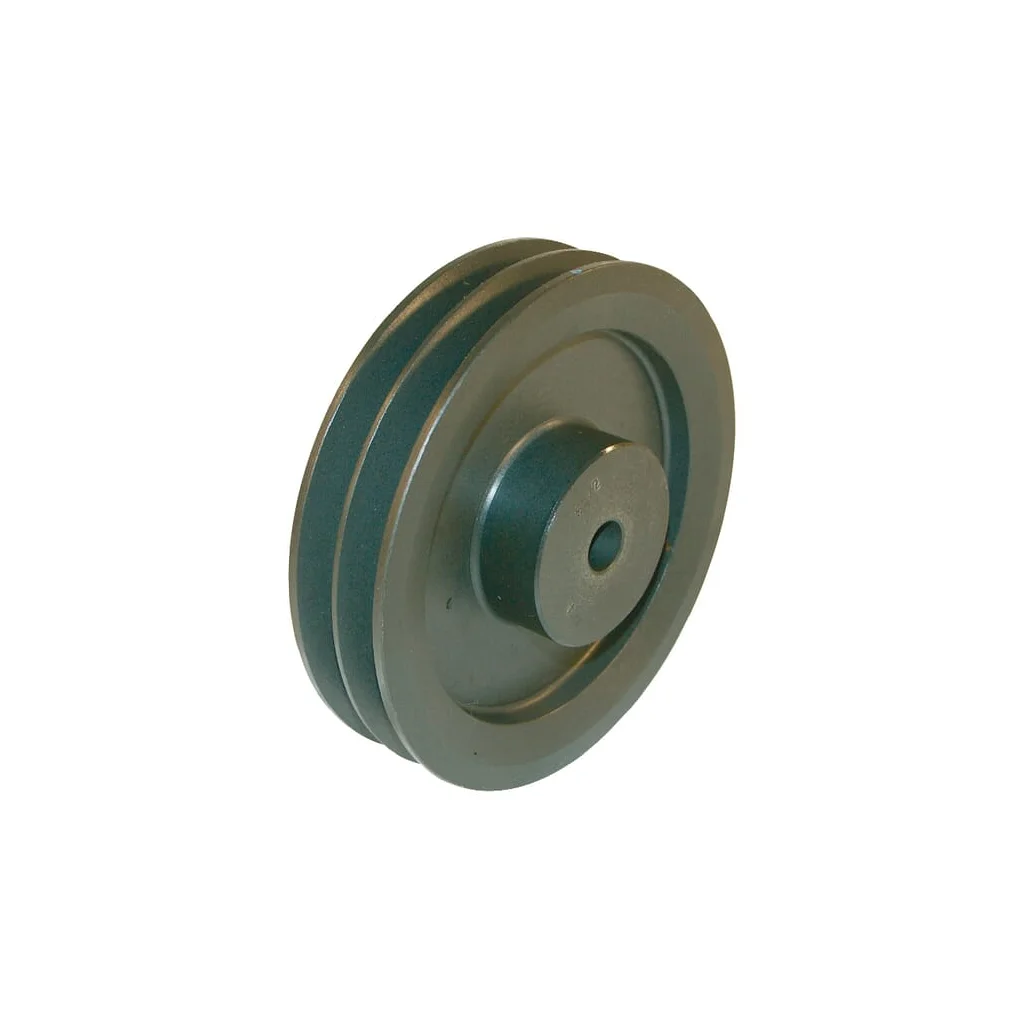 Fulie curea trapezoidală cu 2 canale profil Z sau SPZ, diametru 129mm, Kramp 125Z2