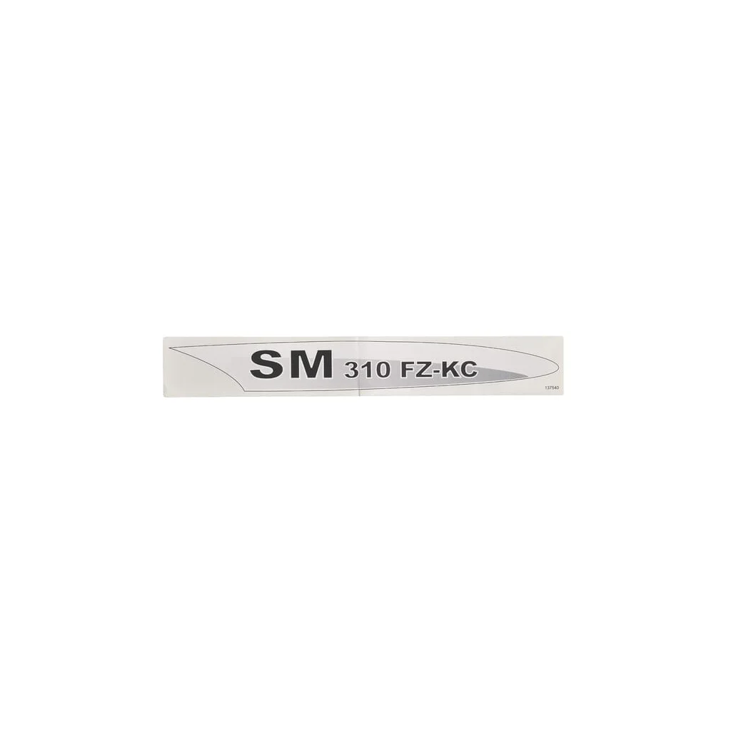 Autocolant Fella "SM 310 RZ-KC" r 137540