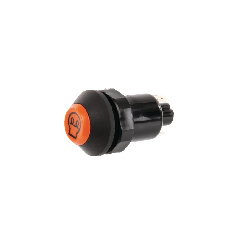 Comutator tip buton preîncălzire rotund portocaliu 11210520PN