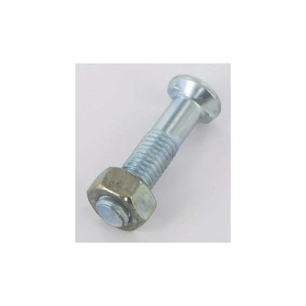Șurub plug M10x45 oval cu 2 crestături 8.8 1045CO