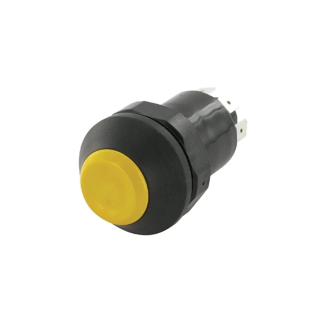 Comutator tip buton rotund galben 11175160PN