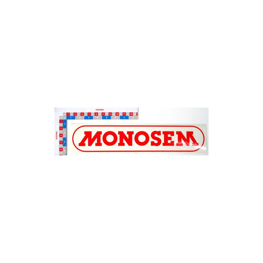 Autocolant: monosem (roșu) pâlnie de îngrășământ (model mic) 10226003
