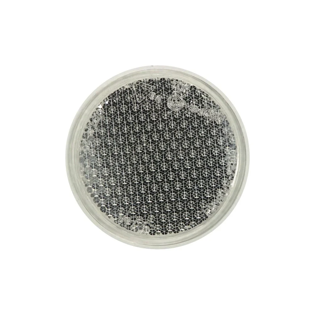 Element reflectorizant rotund cu şurub, alb 1415000010