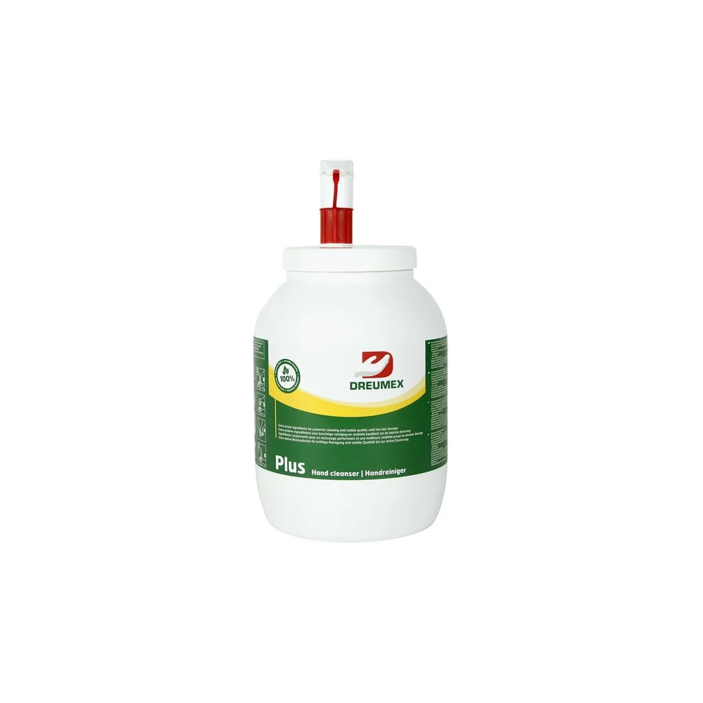 Soluție curățare mâini Plus 2,8L cu pompă, Dreumex 10328001001
