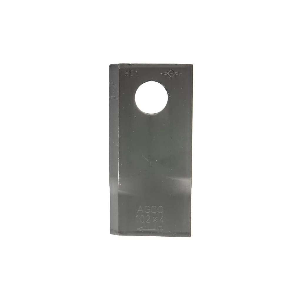 [AMAT2-65681] Lamă cositoare dreapta 102x48x4mm orificiu 19mm pachet 25 buc. potrivită pentru Fella 140692