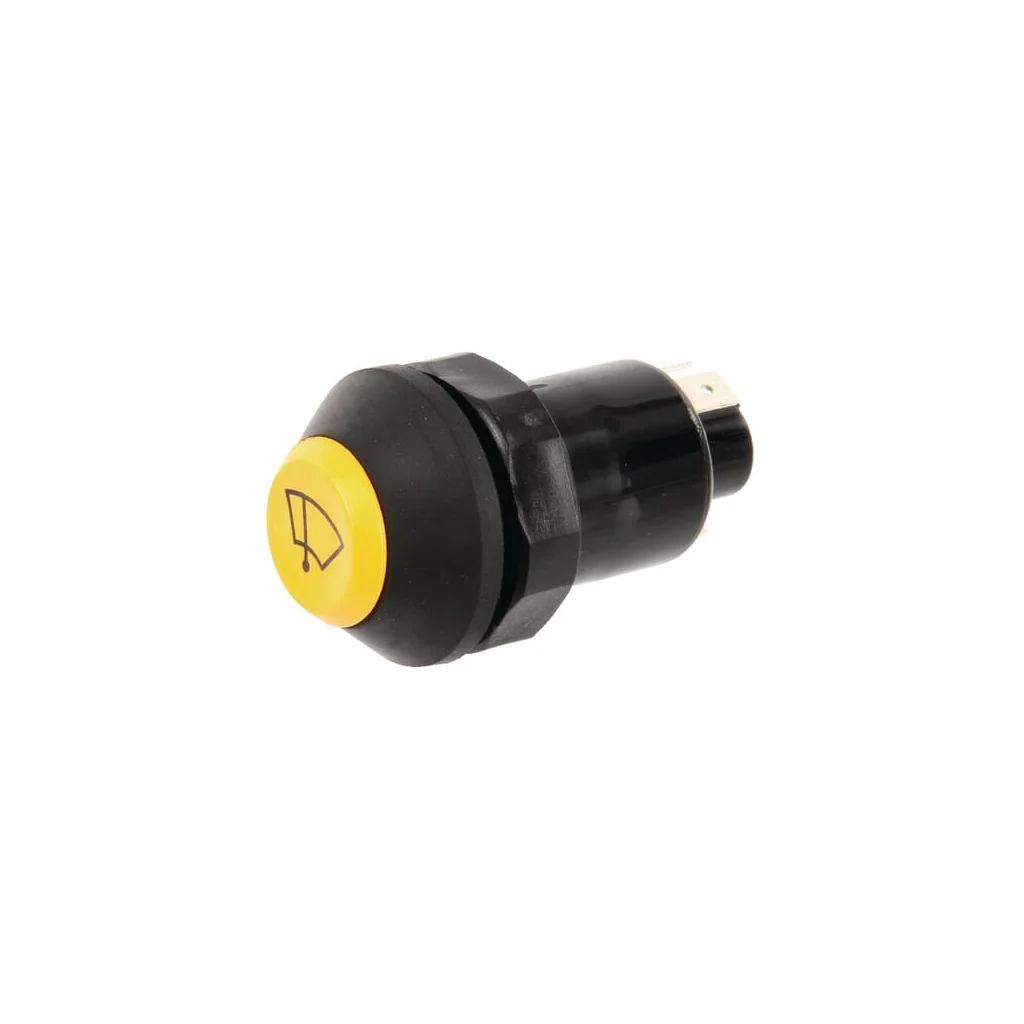 Comutator tip buton interval ștergere rotund galben 11145090PN