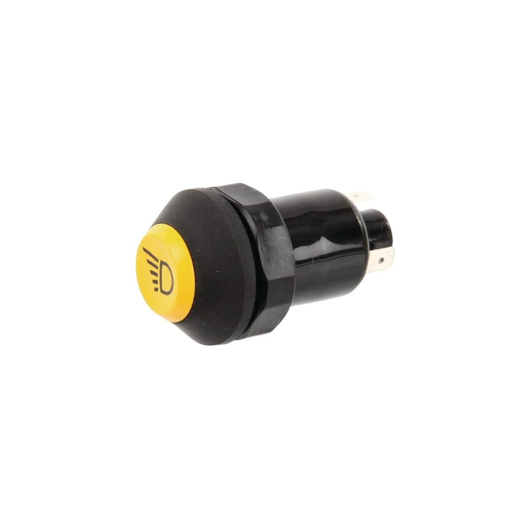 Comutator tip buton lumini de lucru rotund galben 11130790PN