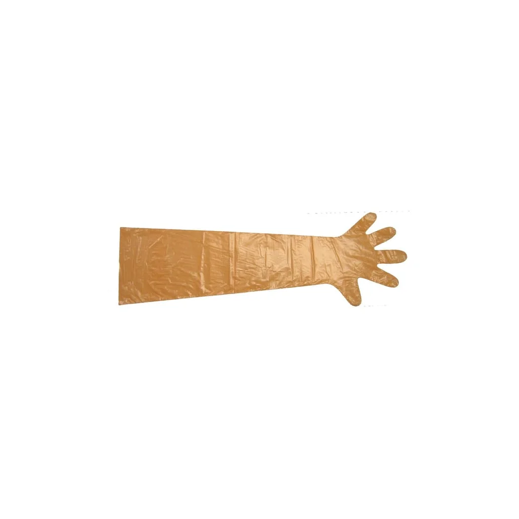 Mănuși de unică folosință VETbasic 100pcs portocaliu 15364KER