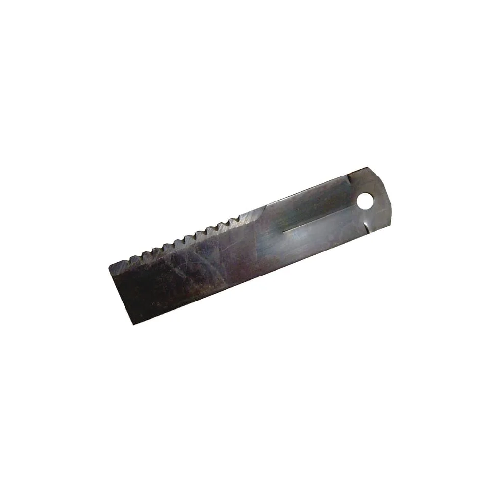 Cuțit tocător zimțat 175x40x3mm diametru 11mm 134820Z