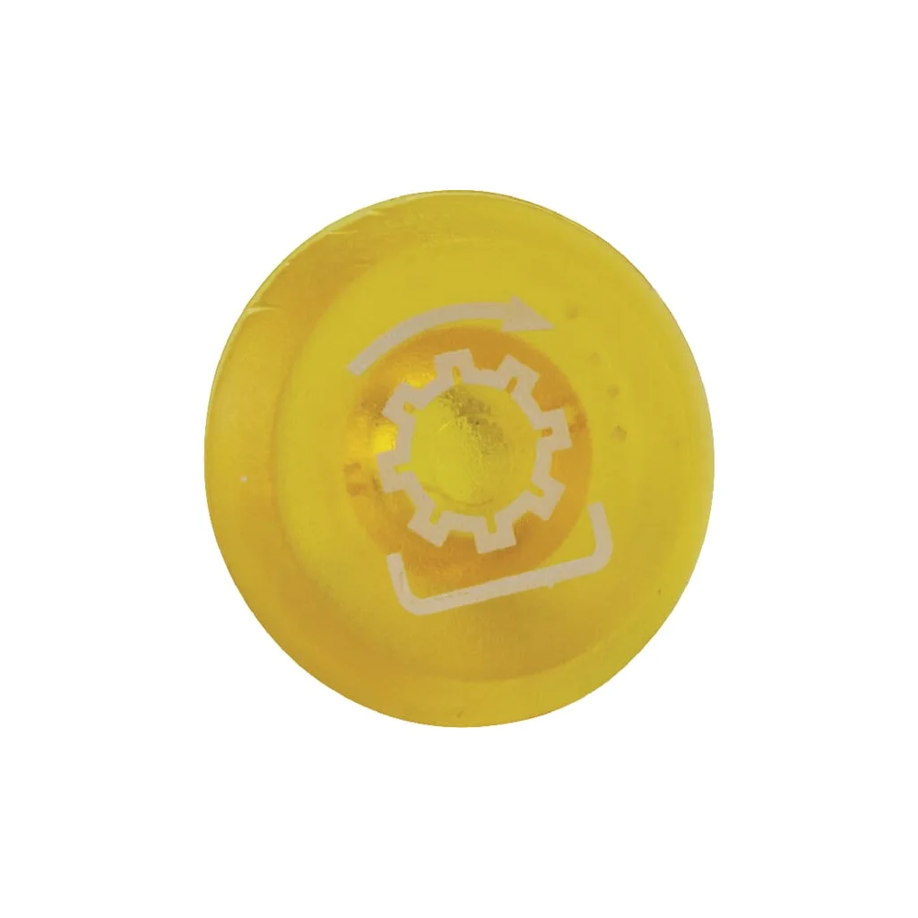 Capac buton transmisie rotund galben 11410640PN