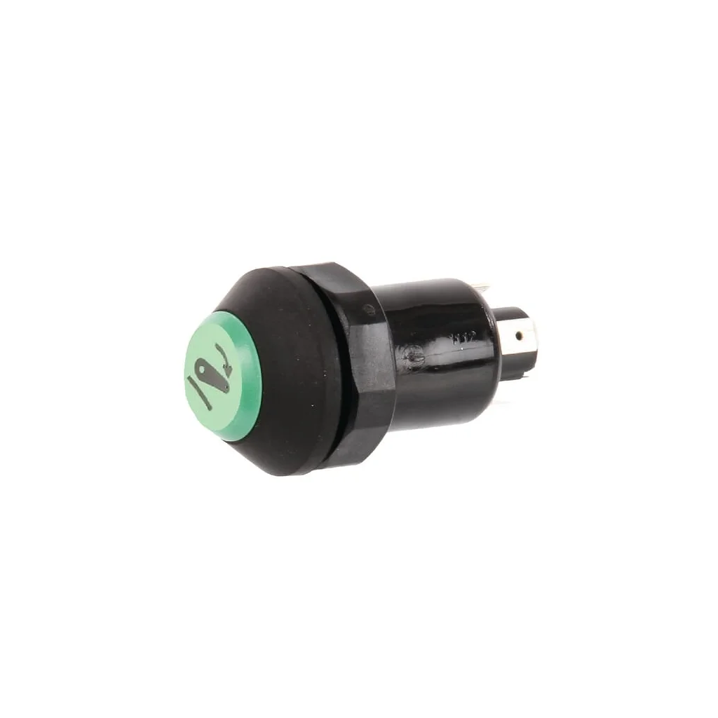 Comutator tip buton coborâre cuplaj rotund verde 11145330PN