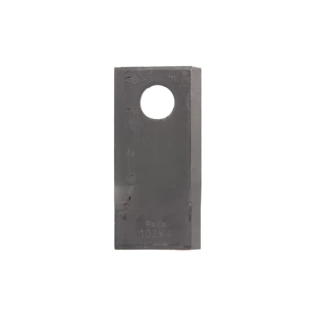 [AMAT2-66060] Lamă cositoare stânga 102x48x4mm orificiu 19mm pachet 25 buc. potrivită pentru Fella 140693