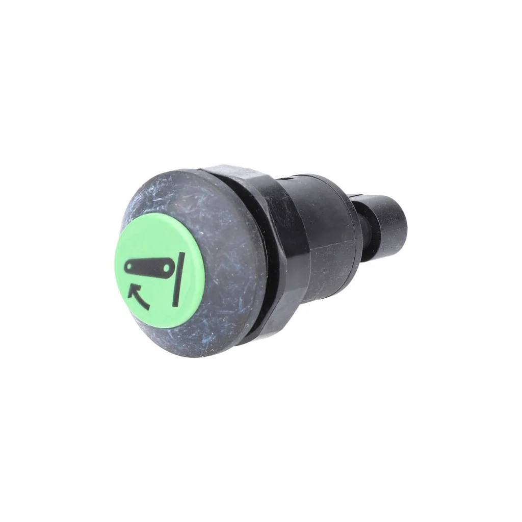 Comutator tip buton tragere cilindru rotund verde 11911013PN