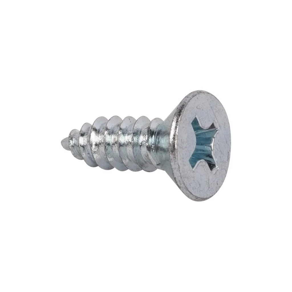 Șurub autofiletant cap plat în cruce M6,3x16mm 15919501