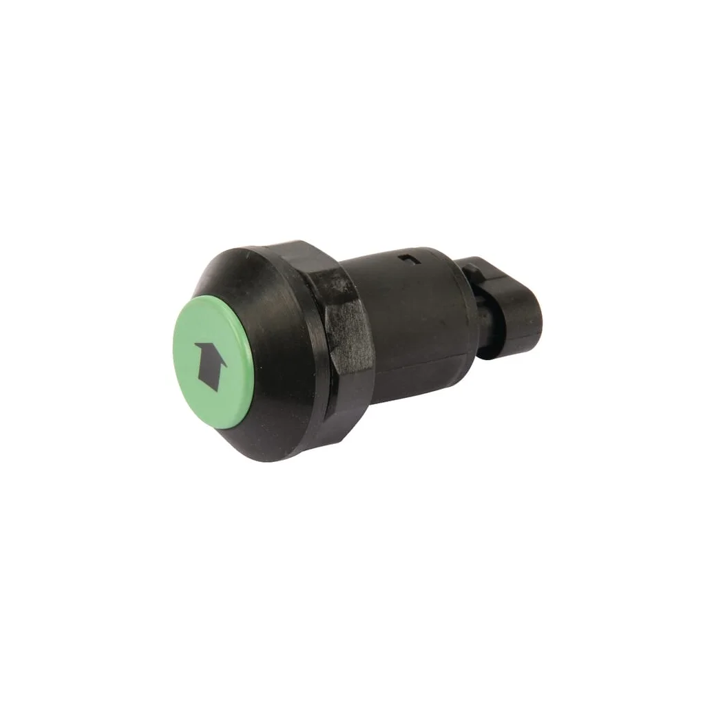 Comutator tip buton ridicare/coborâre rotund verde 11903003PN