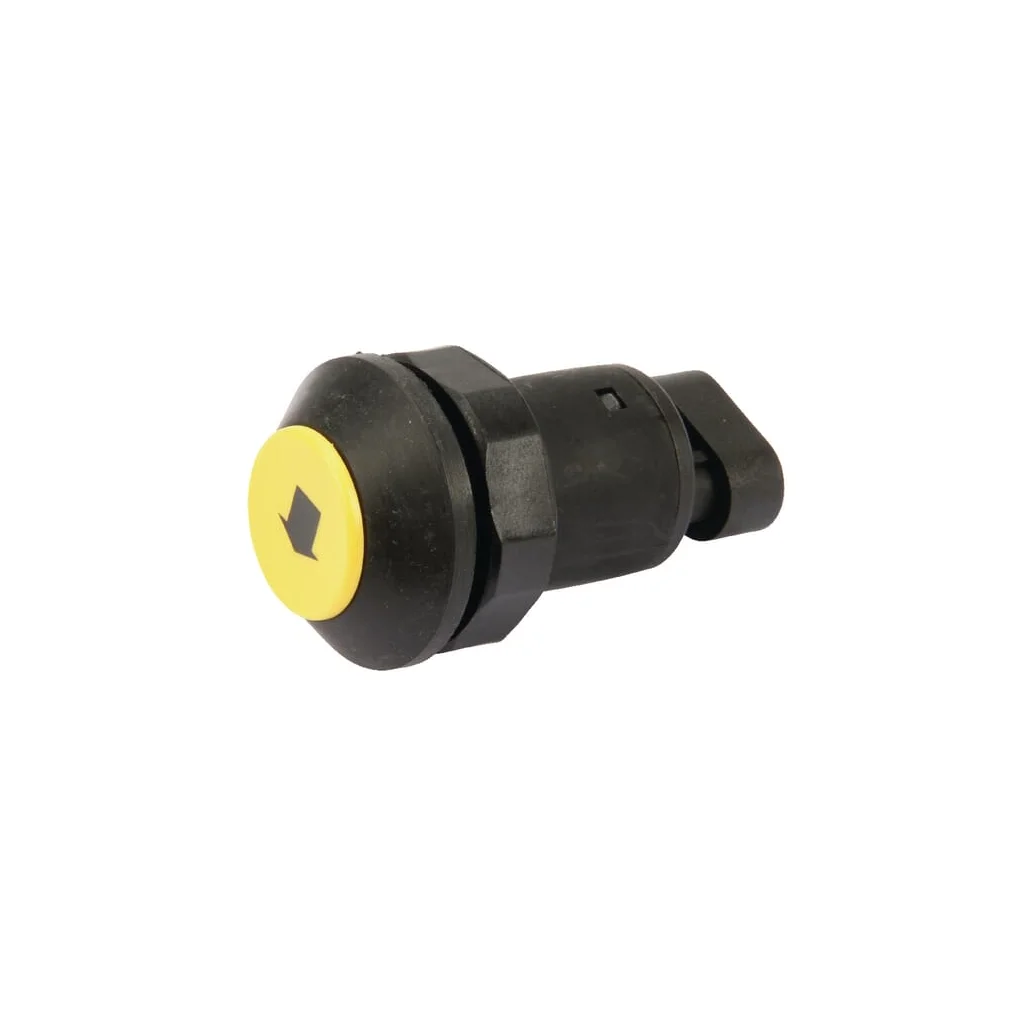 Comutator tip buton ridicare/coborâre rotund galben 11903002PN