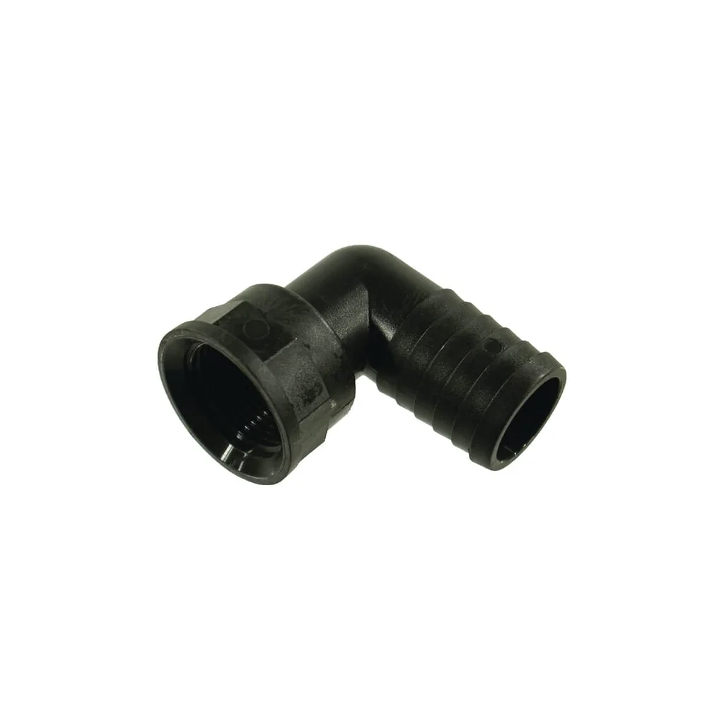 Racord furtun cot 90° 30mm x 1" mamă 1102430