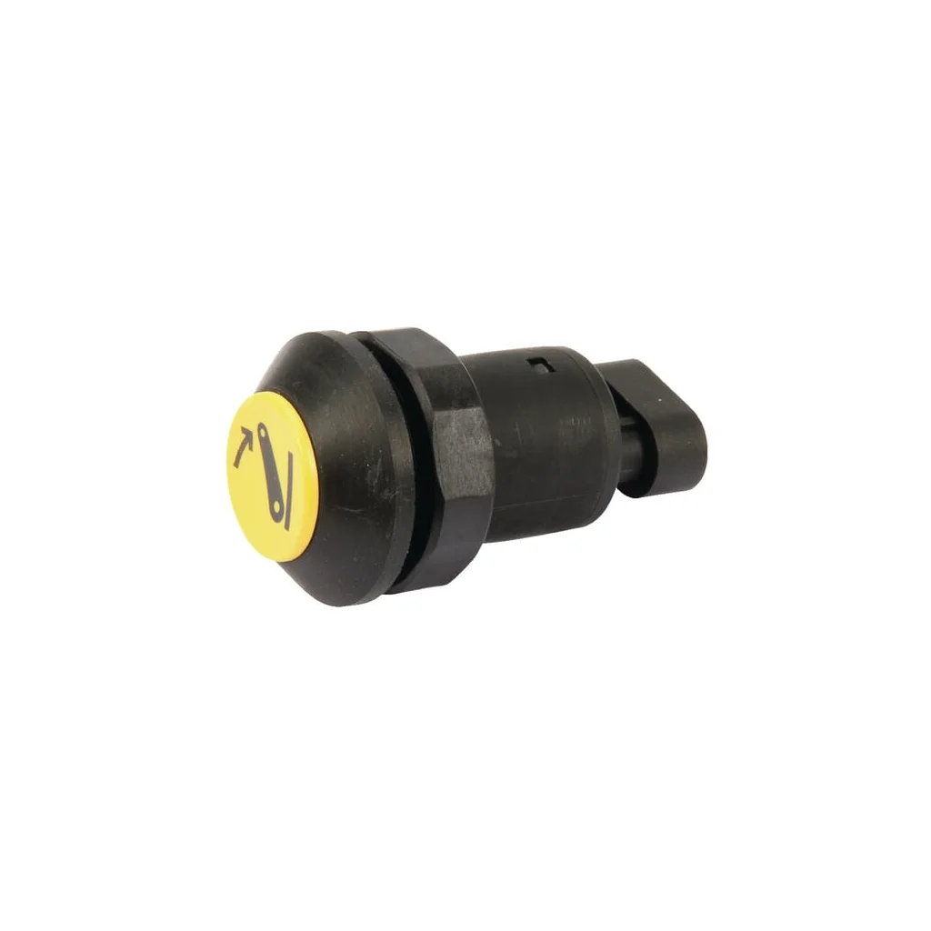 Comutator tip buton coborâre cuplaj rotund galben 11901007PN