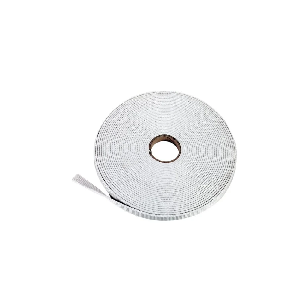 Chingă nailon 25mmx10m albă 12227KER