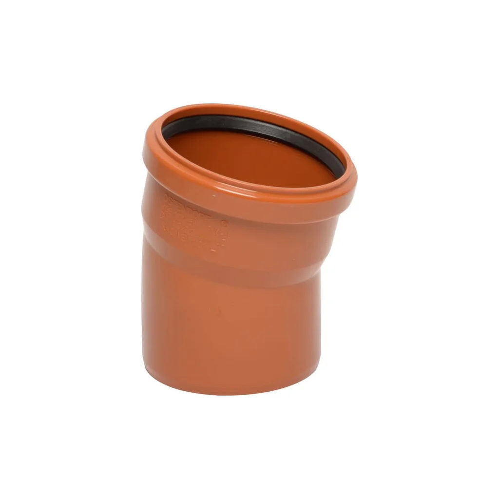 Cot PVC 110 mm x 15 ° 16151110015