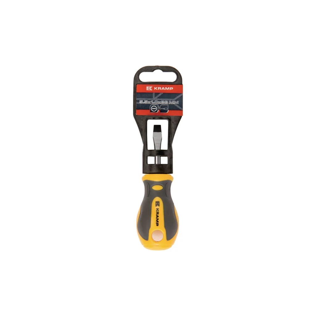 Șurubelniță dreaptă scurtă cu mâner gros 5,5x38mm 180801155038KR