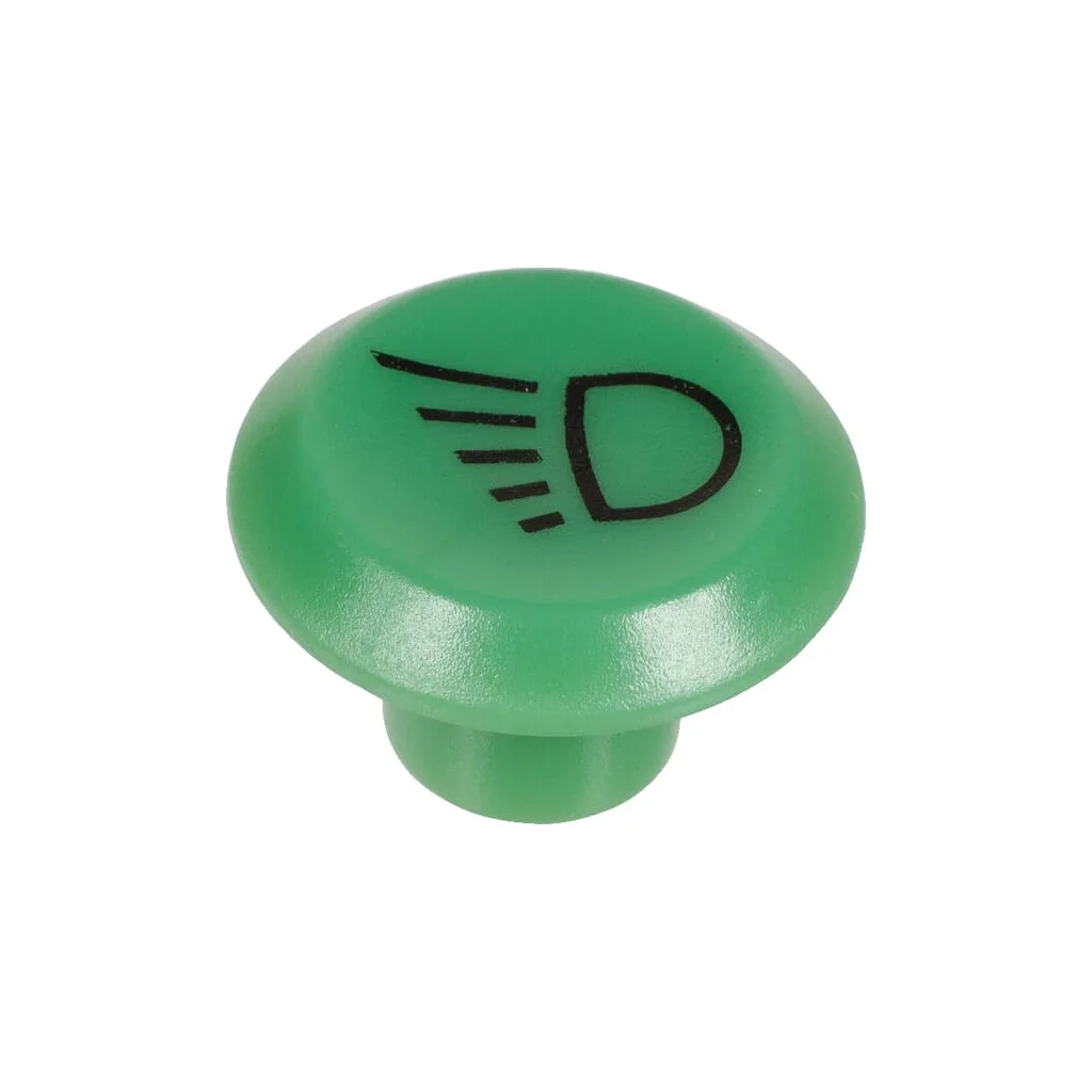 Capac buton lumini de lucru rotund verde 11346890PN
