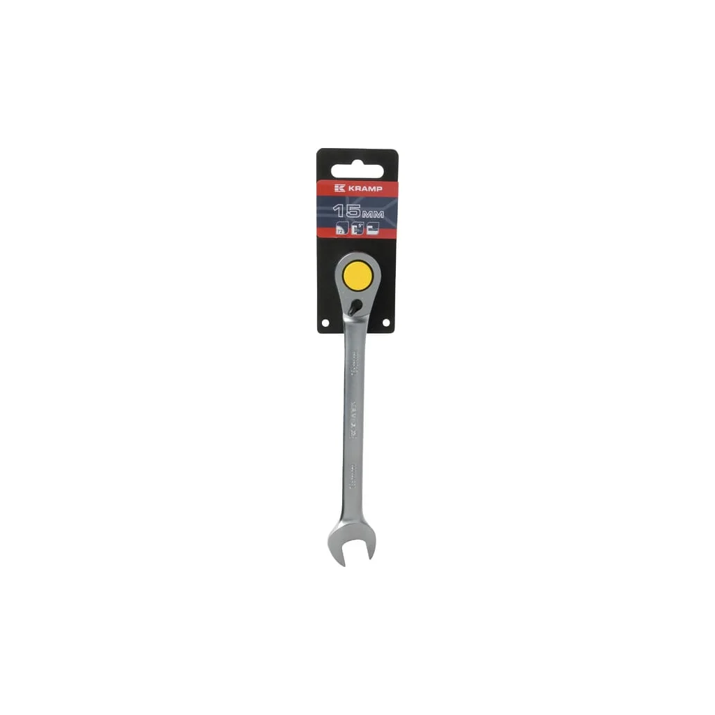 Cheie fixă combinată cu clichet 15mm L=200mm Kramp 1802030015KR