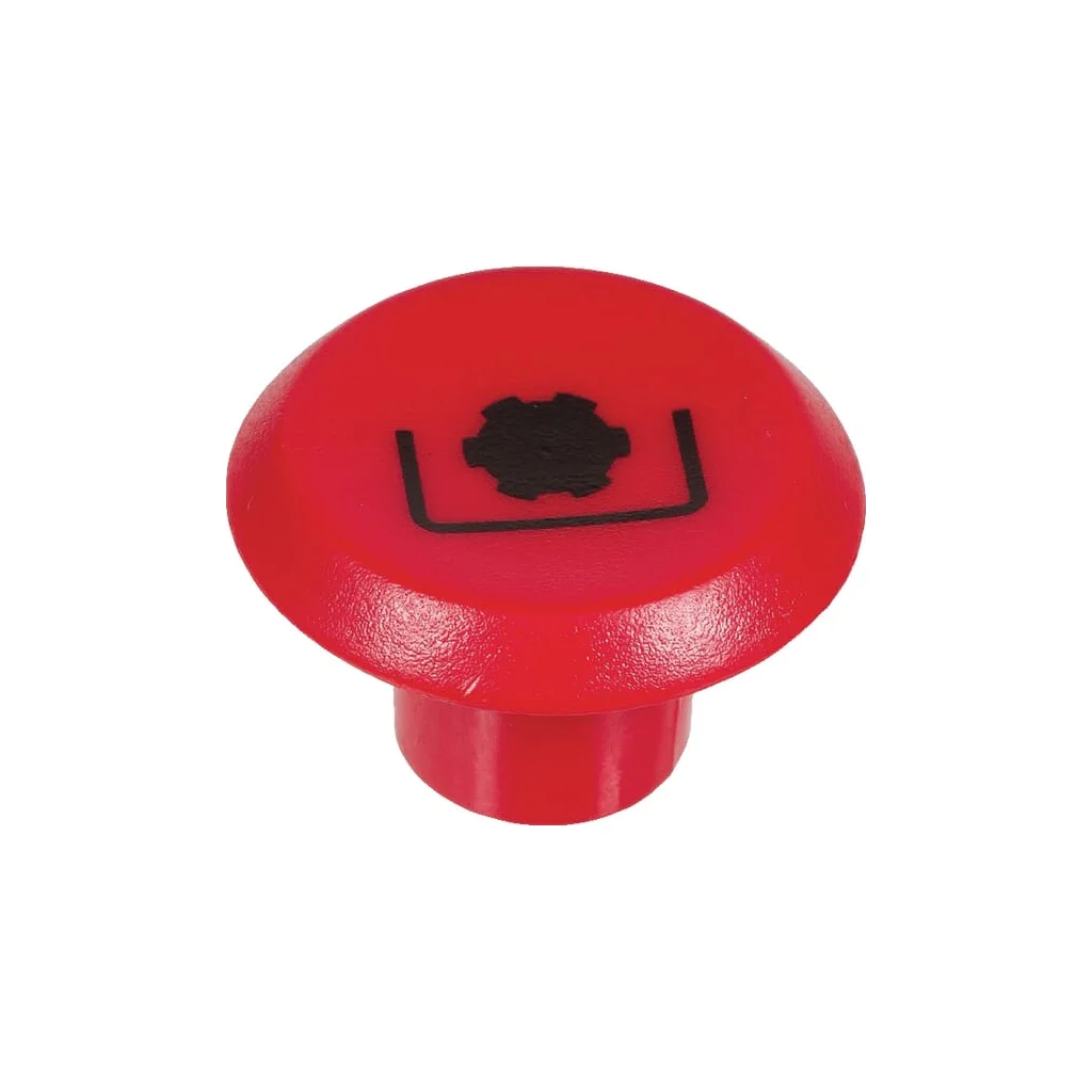Capac buton cardan rotund roșu 11356330PN