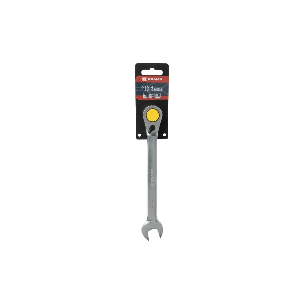 Cheie fixă combinată cu clichet 16mm L=210mm Kramp 1802030016KR