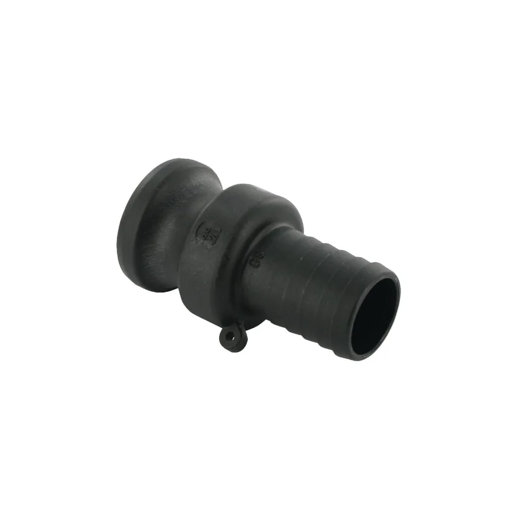 Cuplă Camlock tip E 1 1/4", conexiune furtun 30mm, polipropilenă 18105E30