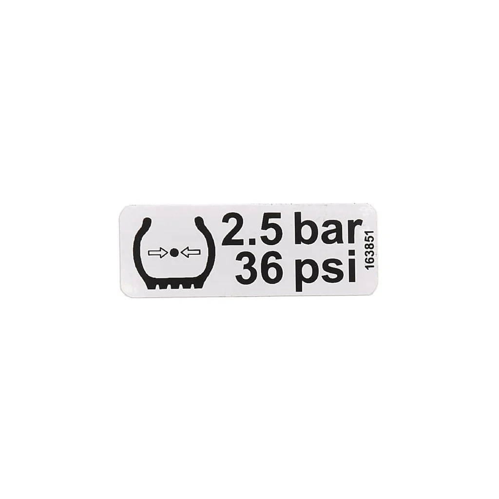 Autocolant Fella "2.5 BAR" 163851