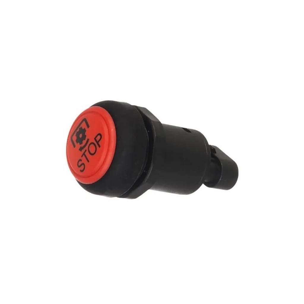 Comutator tip buton cardan rotund roșu 11802001PN