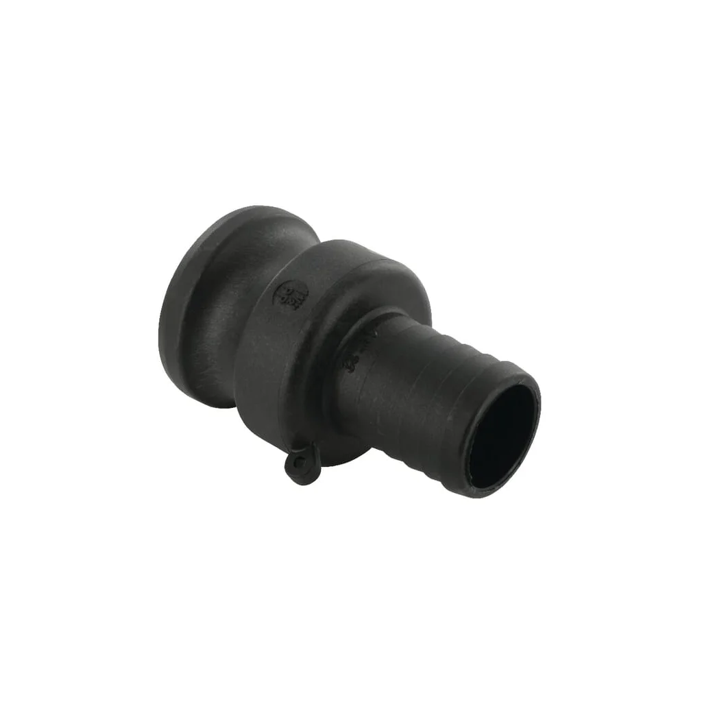 Cuplă Camlock tip E 1 1/2", conexiune furtun, polipropilenă 18106E5