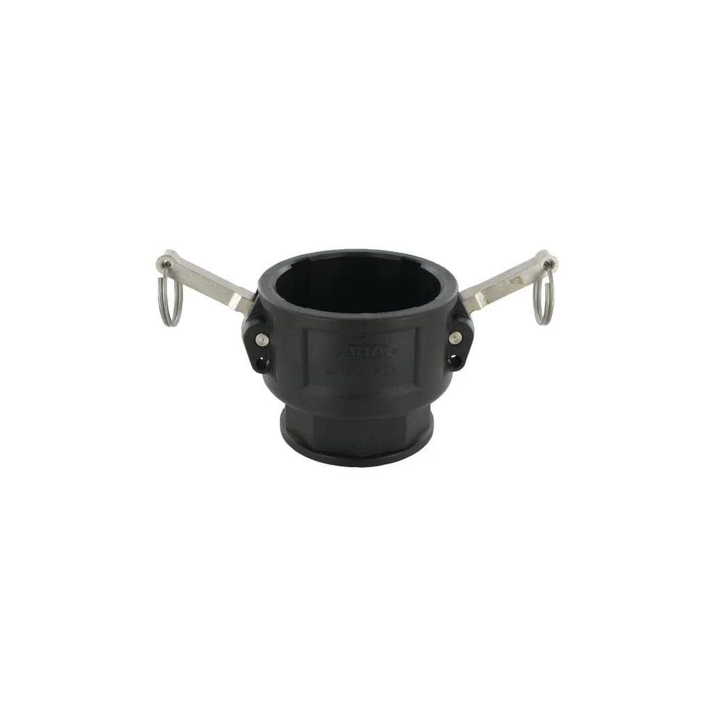 Cuplă Camlock tip D 3" filet mamă 2 1/2" polipropilenă 18109D8