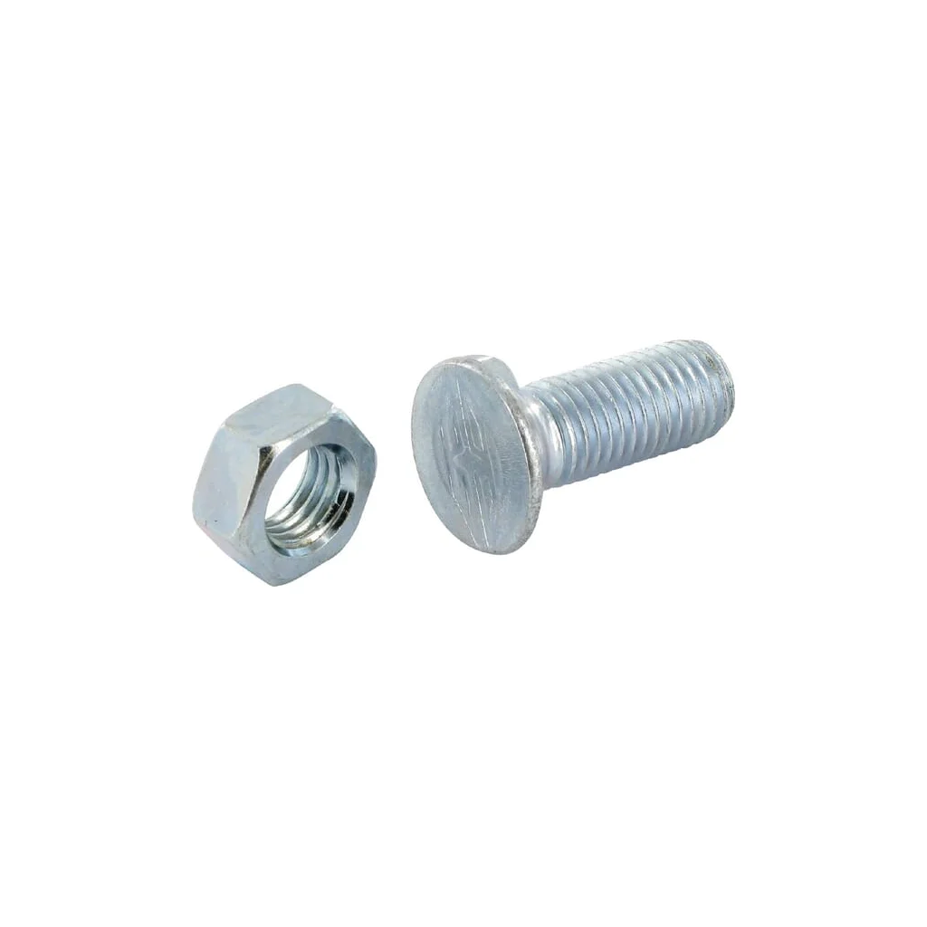 Șurub și piuliță de plug M11x30 10.9, 2 vârfuri 1130CO