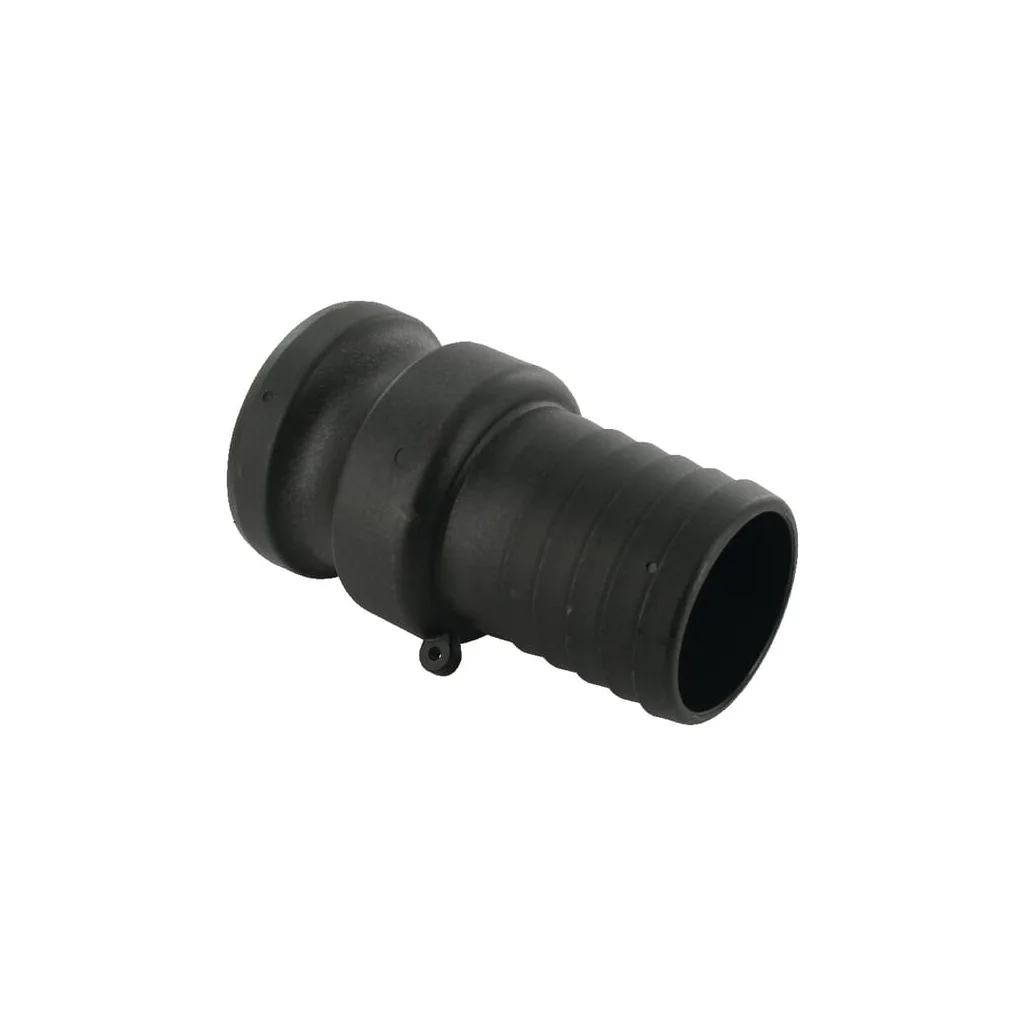 Cuplă Camlock Tip E 2", conexiune furtun 55mm, polipropilenă 18107E55