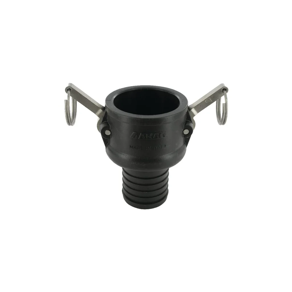 Cuplă Camlock tip C 2", conexiune furtun, polipropilenă 18107C