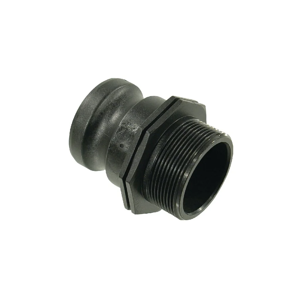 Cuplă Camlock tip F 2", filet tată, polipropilenă 18107F
